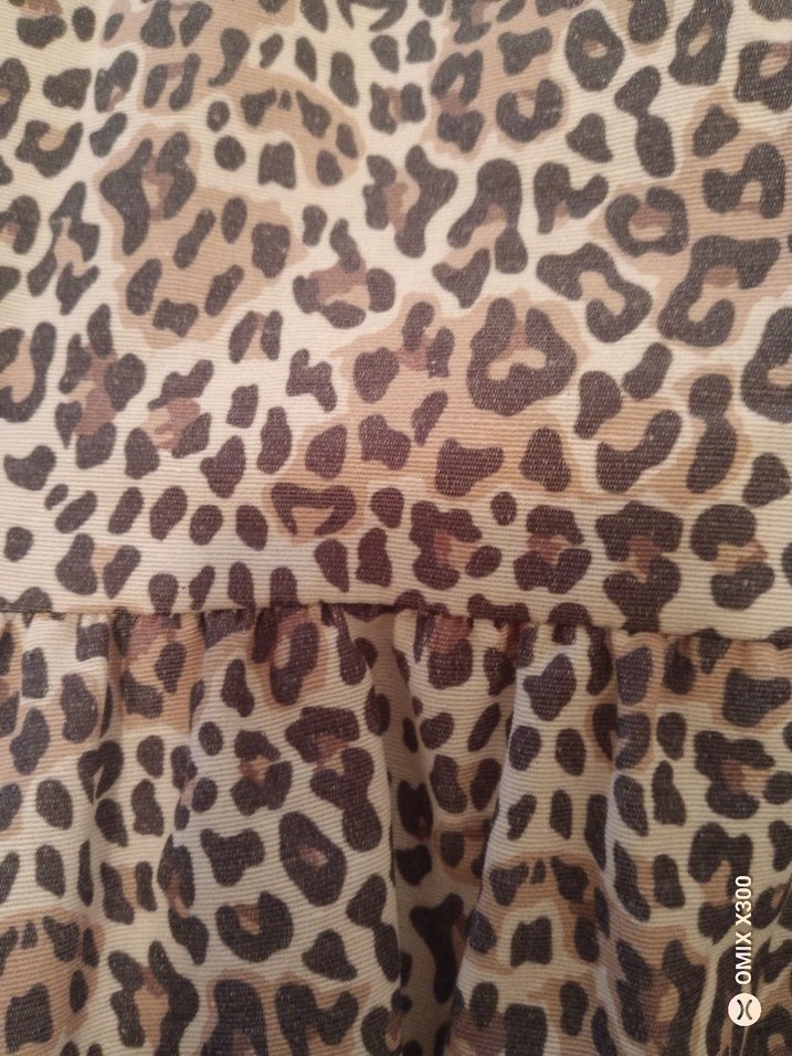 Leopar Desenli Elbise - Görsel 3