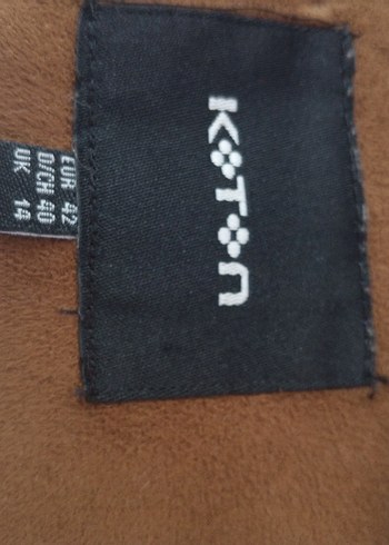 Kahverengi Süet Kürklü Kadın Kaban - Görsel 4