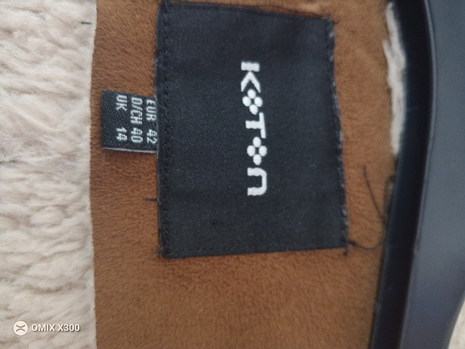 Kahverengi Süet Kürklü Kadın Kaban - Görsel 4