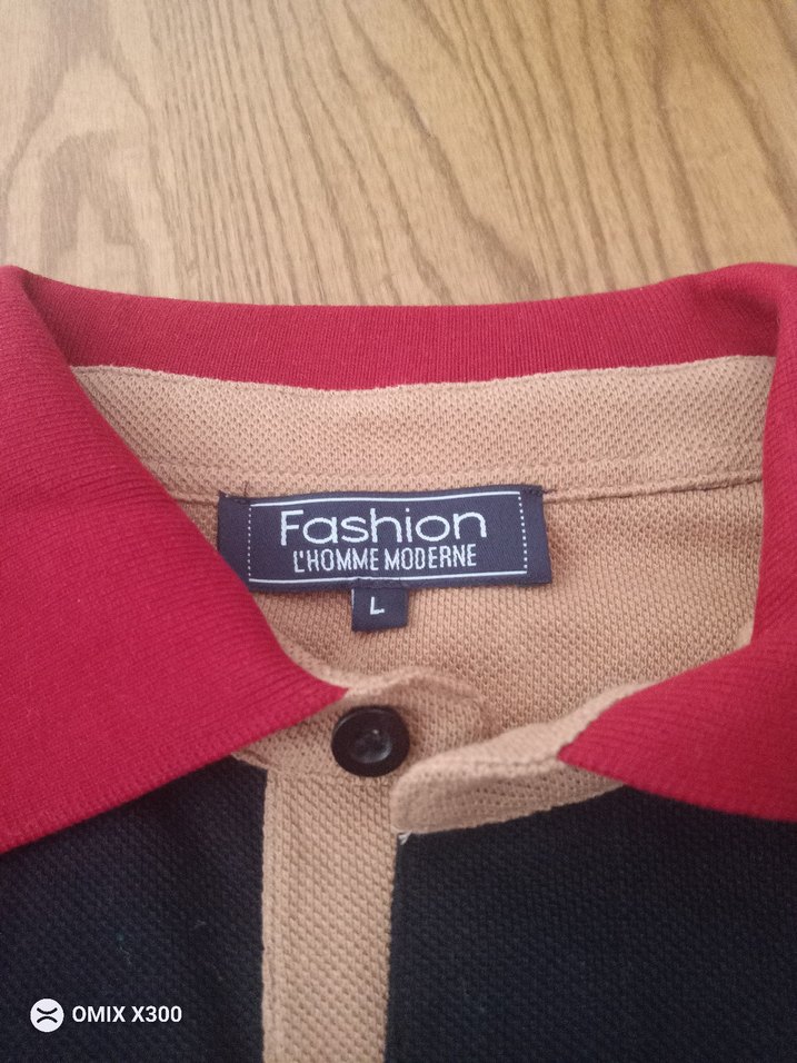 Siyah Uzun Kollu Polo Yaka Erkek  Tişört - Görsel 2