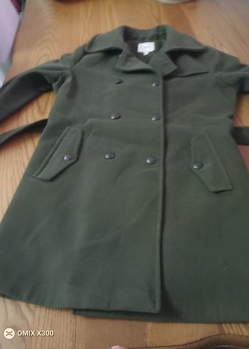 Hakii Midi Kadın Kemerli Kaban - Görsel 3