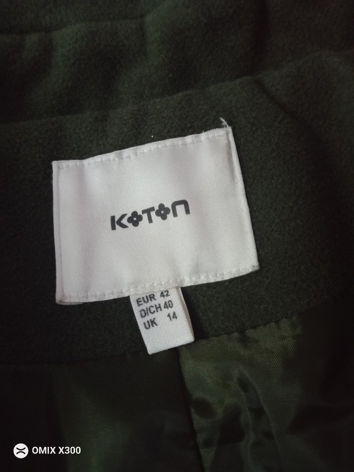 Hakii Midi Kadın Kemerli Kaban - Görsel 2