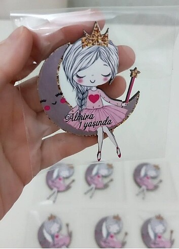 Ahşap magnet