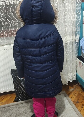 7 Yaş Beden Lacivert mont