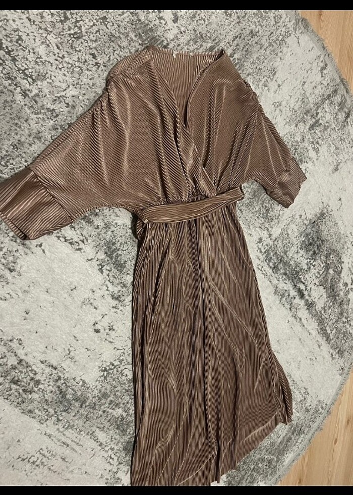 Vizon kendınden ısıltı lı abıye - Görsel 2