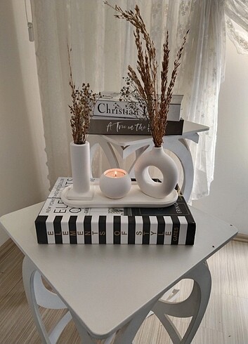 H&M Home Bohem vazo mumluk takımı