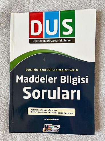 Maddeler Bilgisi Soruları DUS