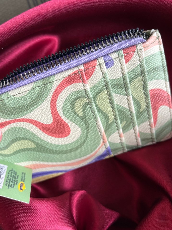 Eklips Yeşil Fermuarlı Kartlık - Görsel 3