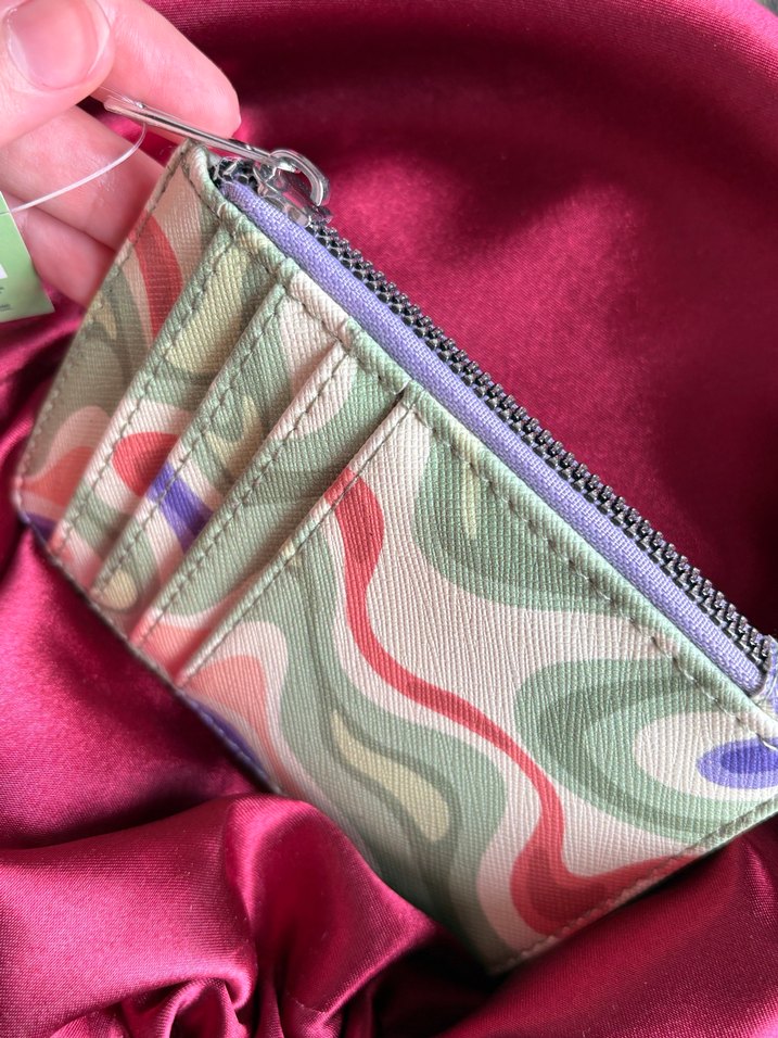 Eklips Yeşil Fermuarlı Kartlık - Görsel 2