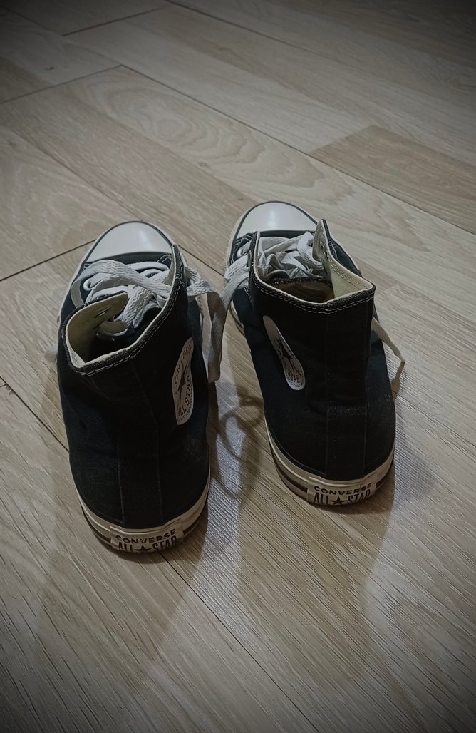 Converse chuck taylor all star hi black M9160C, 41 numara - Görsel 3