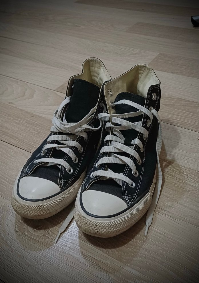 Converse chuck taylor all star hi black M9160C, 41 numara - Görsel 2