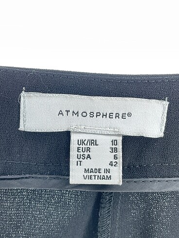38 Beden siyah Renk Atmosphere Kumaş Pantolon %70 İndirimli.