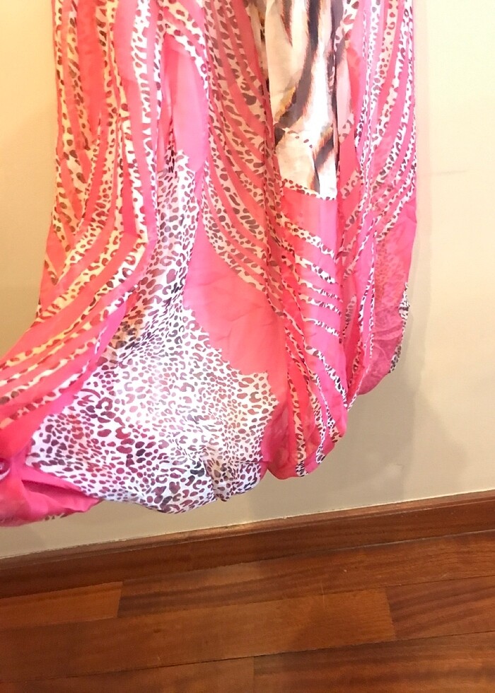 Şifon Elbise - Görsel 4