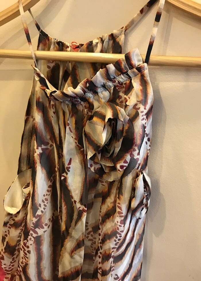 Şifon Elbise - Görsel 2