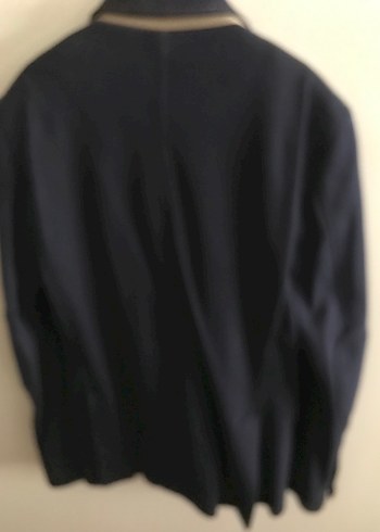 Lacivert Düğmeli Erkek Ceket - Görsel 6