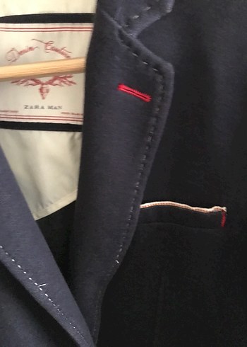 Lacivert Düğmeli Erkek Ceket - Görsel 5