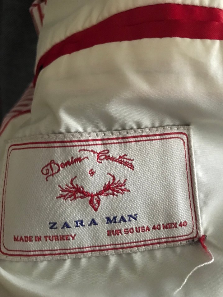 Lacivert Düğmeli Erkek Ceket - Görsel 3