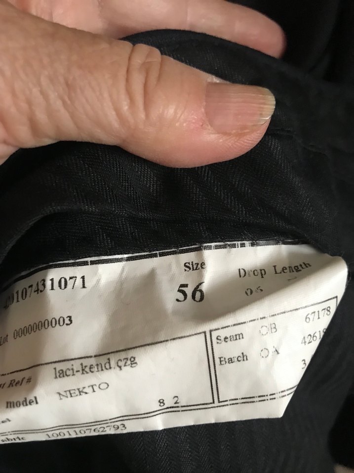 Klasik lacivert Erkek Takım Elbise - Görsel 4