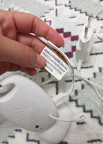 3.5' Ekranlı Beyaz Bebek Kamerası - Görsel 4