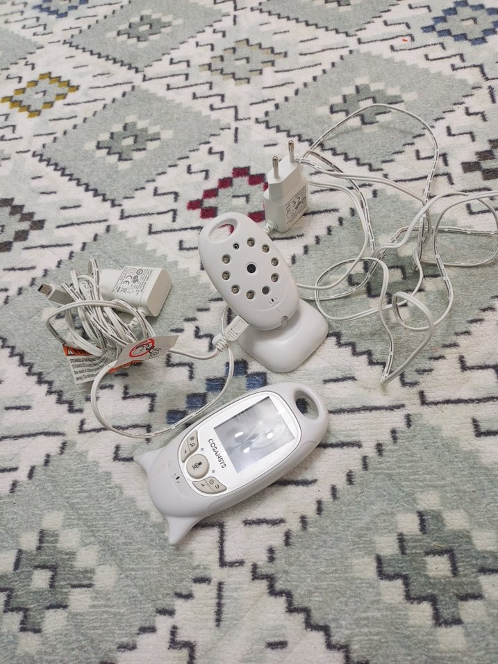 3.5' Ekranlı Beyaz Bebek Kamerası - Görsel 3