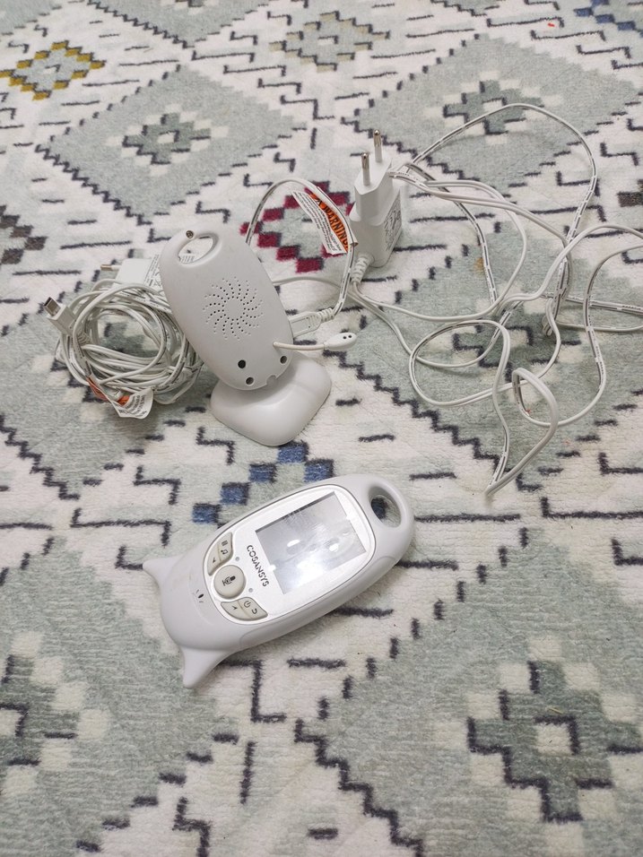 3.5' Ekranlı Beyaz Bebek Kamerası - Görsel 2