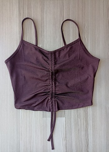 İnce Askılı Crop Top