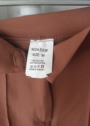 34 Beden Kumaş Pantolon