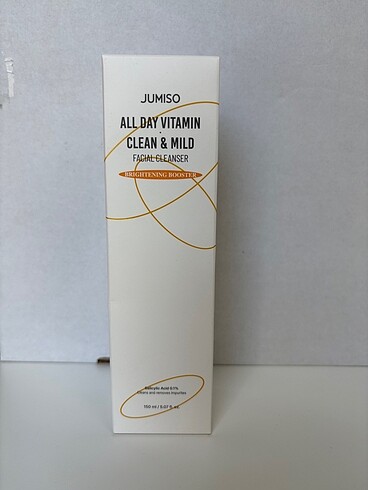 Jumiso all day vitamin cleanser