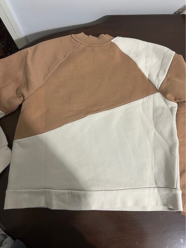 m Beden camel Renk İki renk swetshirt