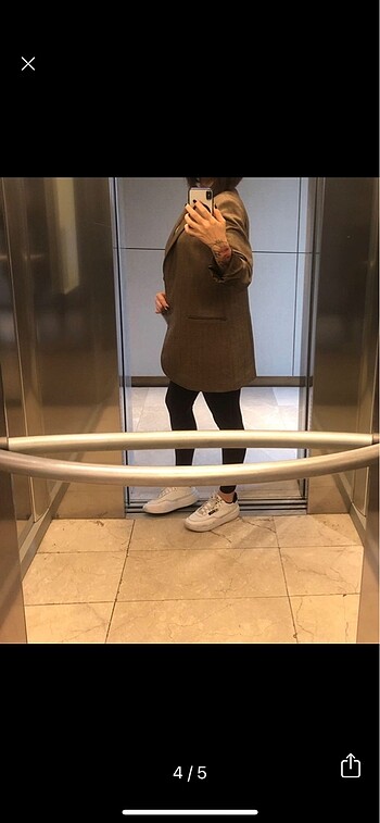 xl Beden çeşitli Renk Blazer ceket