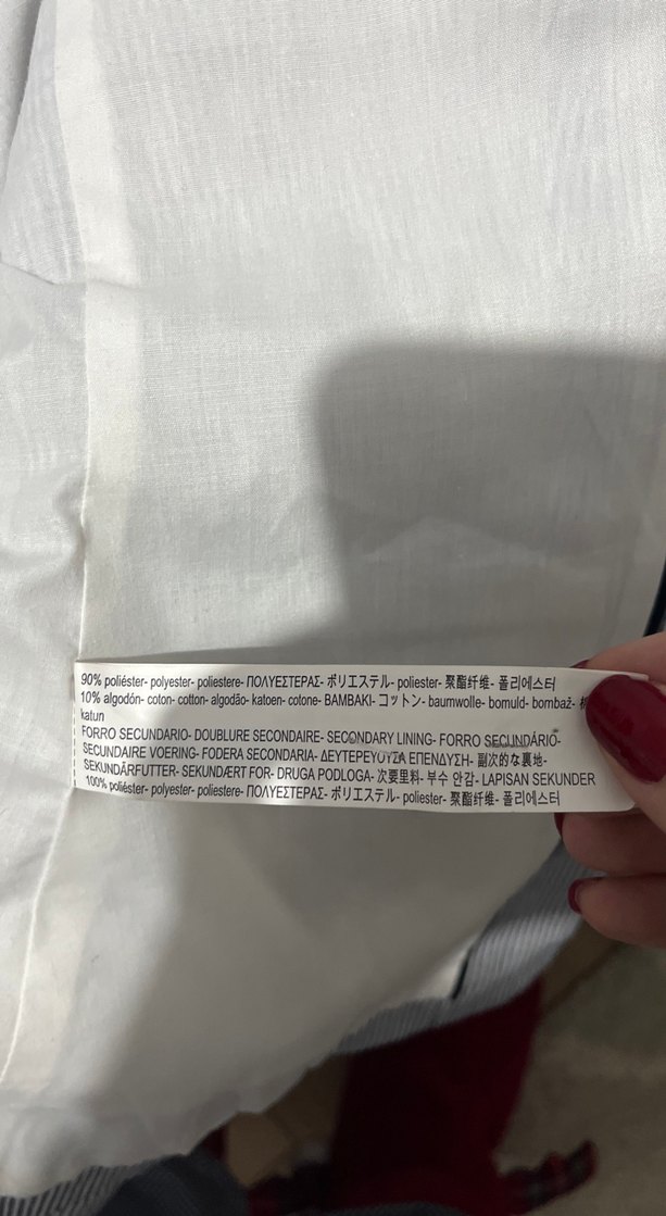 Gri Kadın Keten Blazer Ceket - Görsel 4