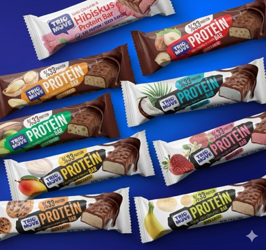 Trio Move Protein Bar %33 Protein - Görsel 2