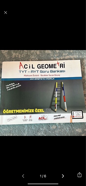 acil geometri tyt-ayt soru bankası yks