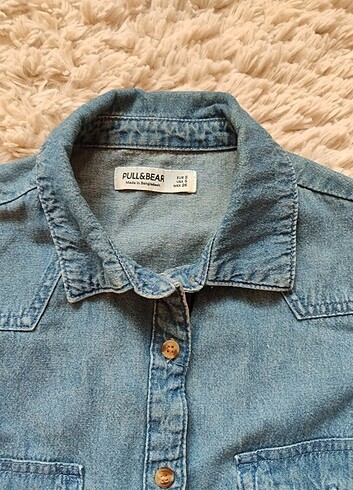 Pull and Bear Pull & Bear Jean Gömlek