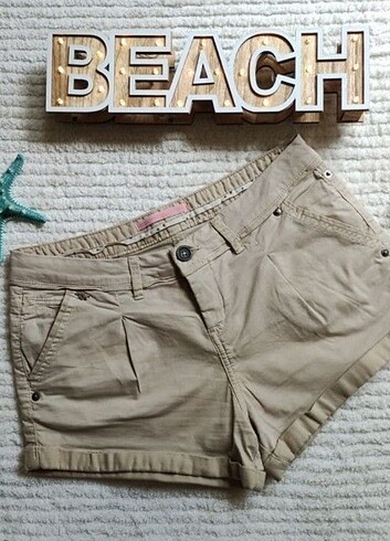Bershka Gabardin Şort