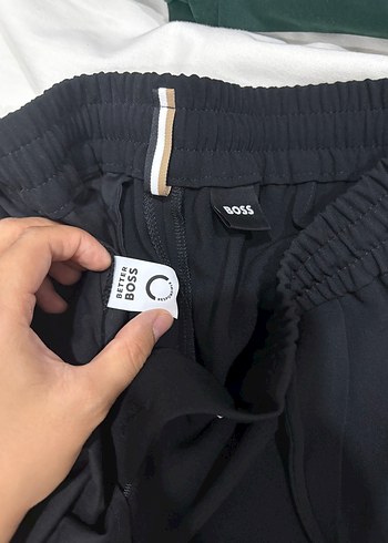 36 Beden Kemerli Siyah Kadın Pantolon