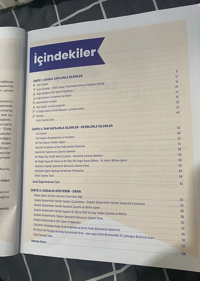 5. sınıf bilfen matematik soru bankası - Görsel 2