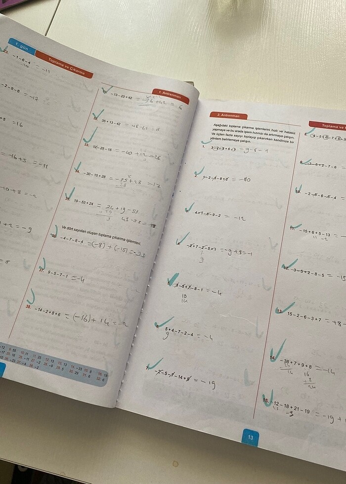 antremanlarla matematik 1 ve 3 - Görsel 3