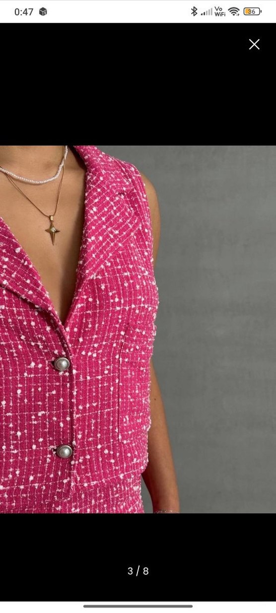 yelek şort takım - Görsel 3