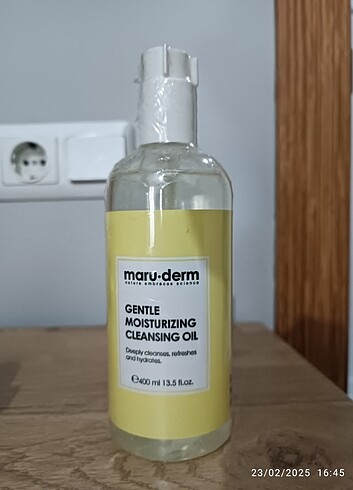 Maruderm Yağ Bazlı Temizleyici 400 Ml - Yüz Ve Vücut Için Temizl