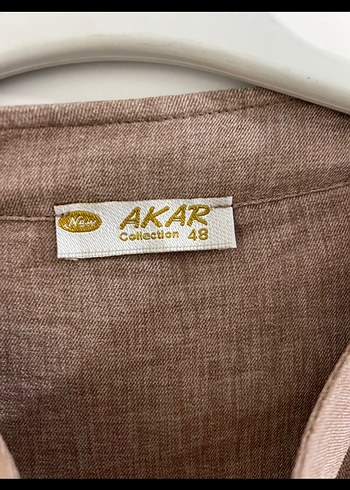 Bej Uzun Kollu Tunik - Görsel 4