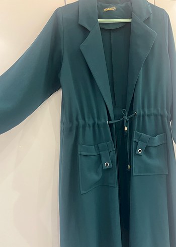 Bayan uzun ceket - Görsel 3