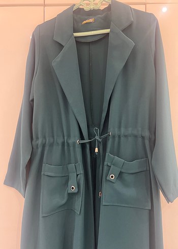 Bayan uzun ceket - Görsel 2