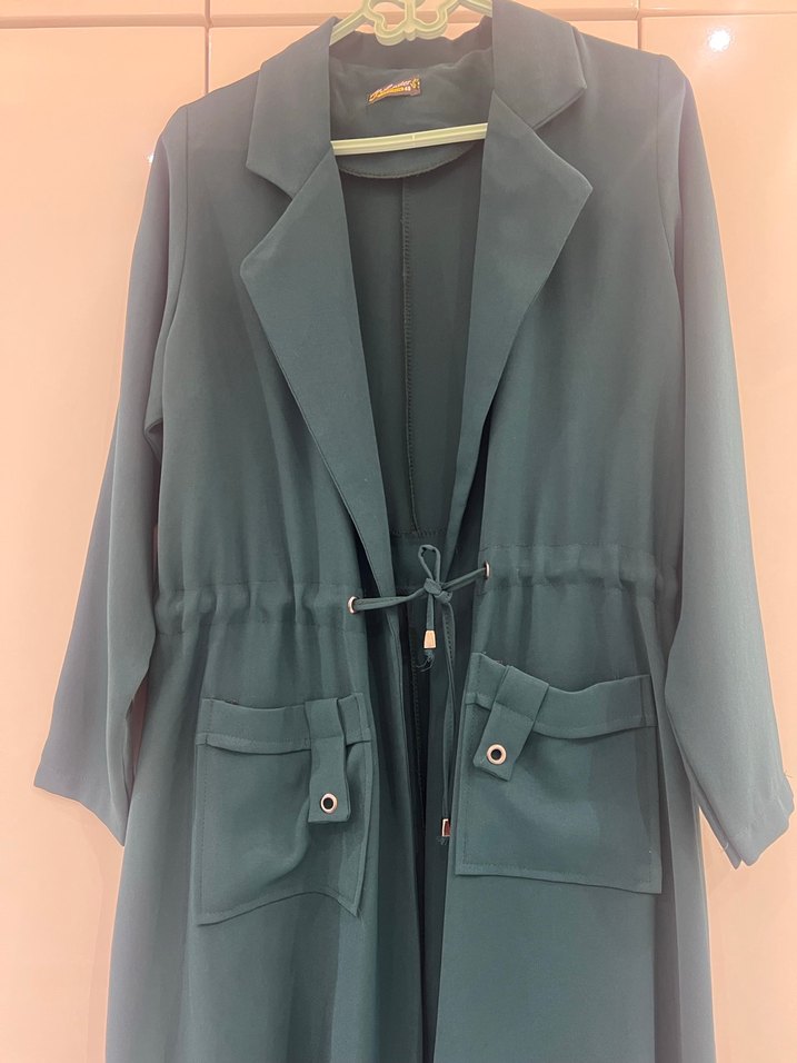 Bayan uzun ceket - Görsel 2