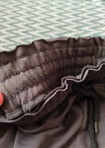 Trendyol & Milla Beli Lastikli Gri Mini Şort s beden