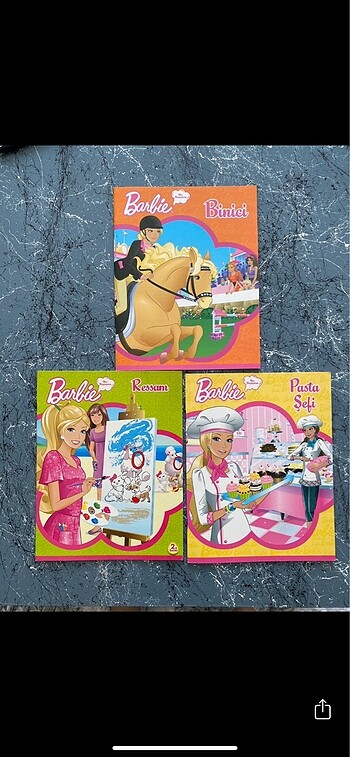 Barbie ben büyüyünce 3 kitap