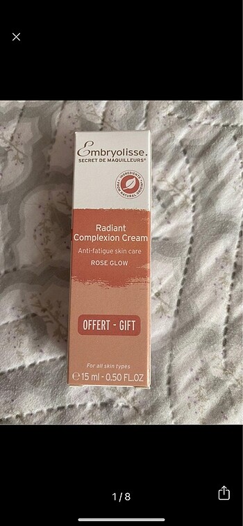 Embryolisse renkli nemlendirici makyaj bazı rose glow