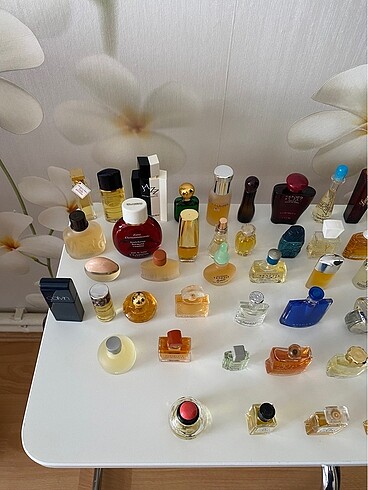  Beden Minyatür koleksiyonluk parfümler