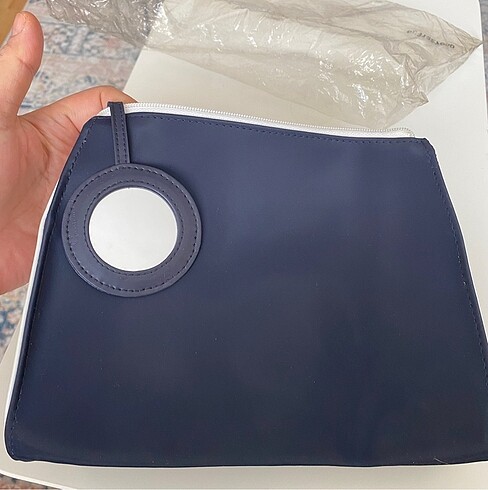 Beden Christian Dior vintage makyaj çantası