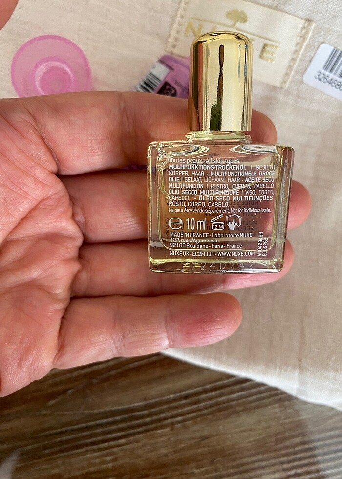 Nuxe çantalı set - Görsel 5